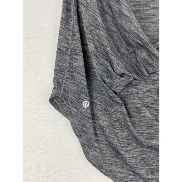 Lululemon Tank Womens 6 Gray Slay The Studio Workout Tank Gym Sports Bra - Picture 5 of 7